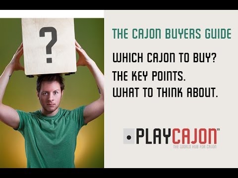The Cajon Buyers Guide