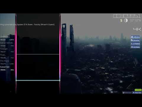 osu 4k System Of A Down - Toxicity