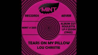 TEARS ON MY PILLOW, Lou Christie, (Roulette LP #25208)  1963