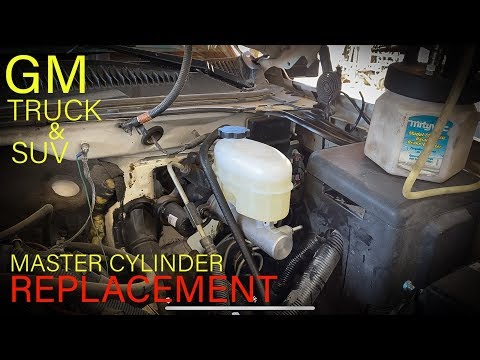 Gm Truck & SUV Master Cylinder Replacement (Brake Bleeding Tips)