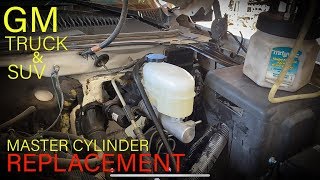 Gm Truck & SUV Master Cylinder Replacement (Brake Bleeding Tips)