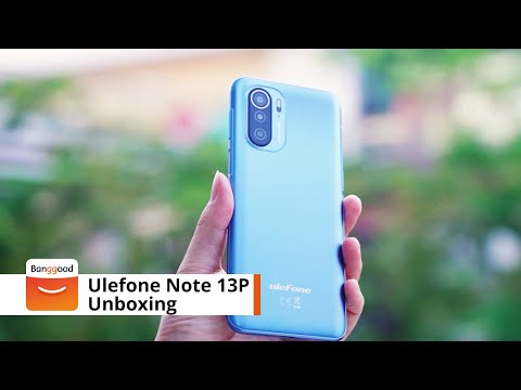 Ulefone Note 13P Smartphone Unboxing - Shop on Banggood