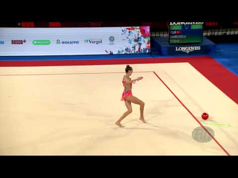 SARIOGLU Nilgun (TUR) - 2019 Rhythmic Junior Worlds, Moscow (RUS) - Qualifications Rope