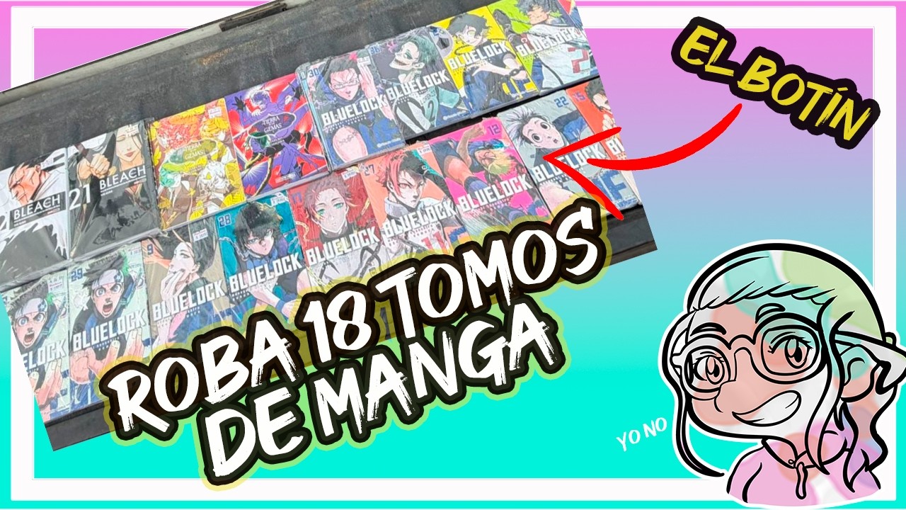 Otaku miado roba mangas de Blue Lock