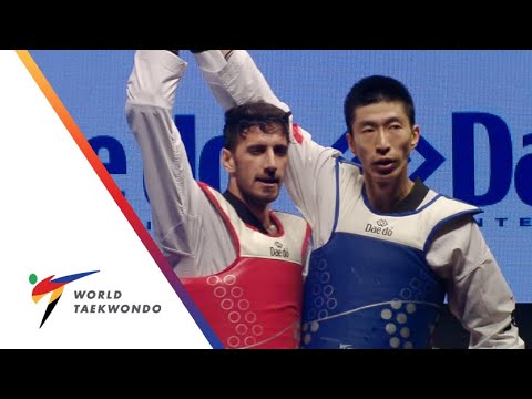 Manchester 2019 WTC [men –63Kg] SHUAI ZHAO (CHN) vs SOROUSH AHMADI (IRI)