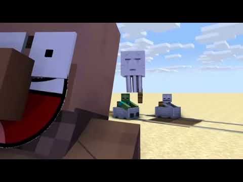 Monster School : SEASON 9 ALL EPISODE TRAIN SCHOOL HORROR CHALLENGE - Minecraft Animation