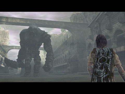 Shadow of the Colossus: Argus Boss Fight - 15th Colossus (PS3 1080p)