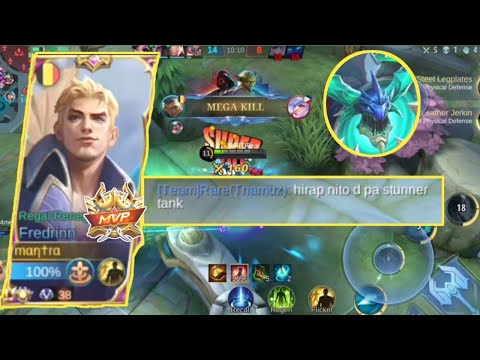 DON'T UNDERESTIMATE FREDRINN / MOBILE LEGENDS GAMEPLAY /BEST BUILD 2022