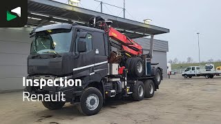 Renault K 520 K 6X6 Palfinger S260L87 Holz Crane wood truck 6x6 Big-Axle truck tractor | Image 4 - Autoline