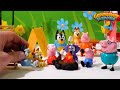 Peppa Pig And Bluey Go Camping Funny Educational Video For Kids