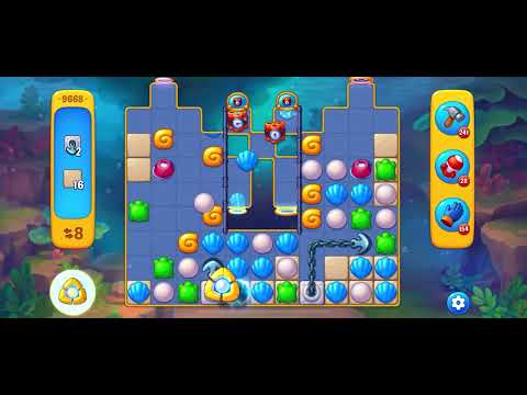 Fishdom level 9668 no boosters フィッシュダム ノーマル