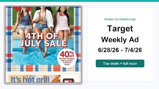 Target Weekly Ad (6/28/26 - 7/4/26) Top 10 Deals