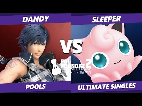 Smash Ultimate Tournament - Dandy (Chrom) Vs. Sleeper (Jigglypuff) Poi Poundaz 2 SSBU Pools
