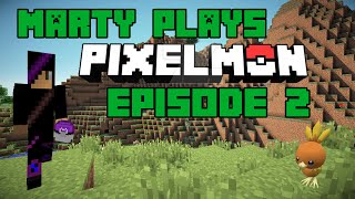 Marty Plays Pixelmon - Episode 2 - Killed By A Magikarp?!?!