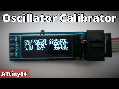 TinyICOC - In-Circuit Oscillator Calibrator - ATtiny84