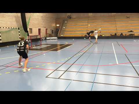 Innebandyövning - Passningsövning med rörelse