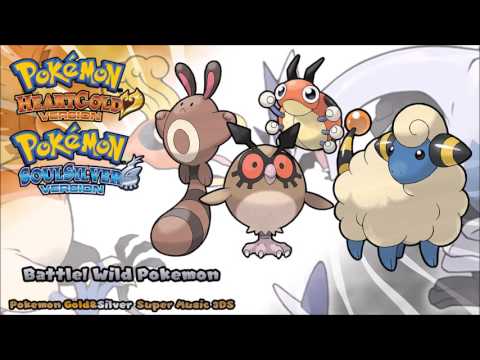 Pokémon Gold & Silver - Battle! Wild Pokémon (3DS Style Arrangement)