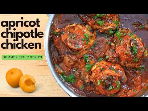 Apricot Chipotle Chicken: Fresh Apricots
