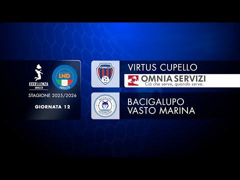 Abruzzo Excellence | Matchday 12: Virtus Cupello-Bacigalupo V.M. (4-4)