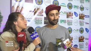 Estuvimos en backstage y recorriendo la plaza en el carnaval