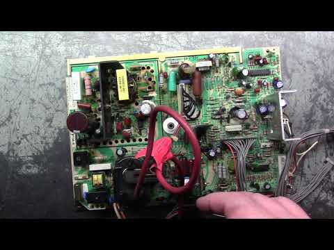 25" U5000 Arcade Monitor Chassis Repair - Dead. No Life.