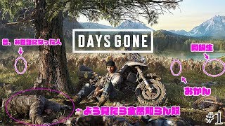 【生放送】第一話：初見プレイ 『DAYS GONE』