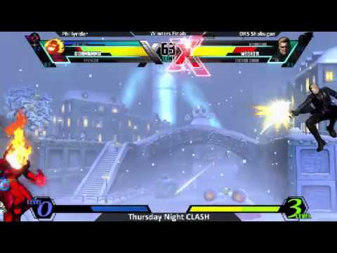 Thursday Night CLASH 5 - UMvC3 - Winners Finals - Phillyrider vs Shakugan