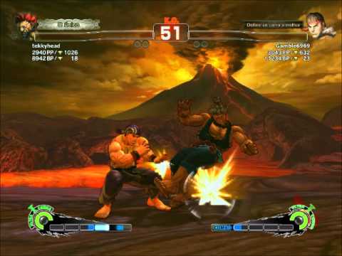 SSF4AE PC - tekkyhead (Akuma) vs Gamble6969 (Ryu)