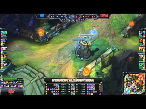 Hard Random vs DetonatioN FM   International Wild Card Invitational 2015   HR vs DFM VOD