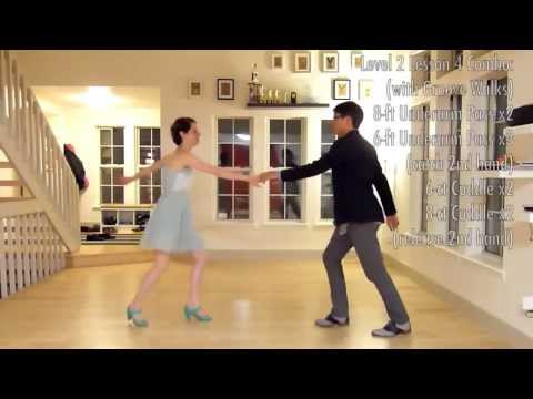 Learn to Swing Dance Lindy Hop | Level 2 Lesson 4 (Charleston) | Shauna Marble | Lindy Ladder