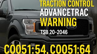 Ford F-150 TSB FIX: Traction Control / AdvanceTrac Warning ⚠️ (Codes C0051:54 & C0051:64)