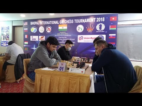 1921 rated Sri Sai Baswanth beats 2590 GM Aleksej Aleksandrov | Bhopal GM Open 2018