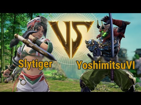 Slytiger (Talim) VS YoshimitsuVI (Yoshimitsu) | Soul calibur VI