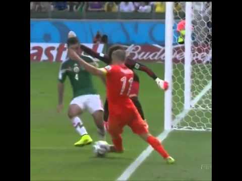Robben's dive against Mexico