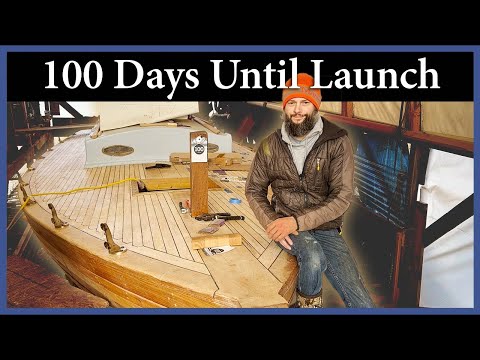 100 Days Until Boat Launch - Episode 259 - Acorn to Arabella: Journey of a Wooden Boat