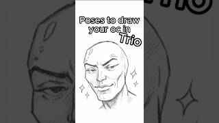 Poses for your oc | Trio | #art #drawing #oc #apy #fypviralシ