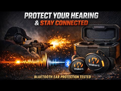 Walker's Suppressor Hearing Protection Review | Electronic Bluetooth Ear Pro Tested
