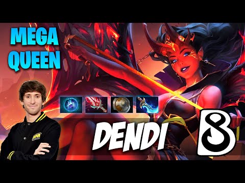 B8.DENDI MEGA QUEEN - Dota 2 Pro Gameplay [Watch & Learn]