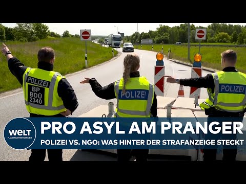 Video Thumbnail: DEUTSCHLAND: PRO ASYL DROHT MIT KLAGE – Polizei stellt Strafanzeige wegen Einreisehilfe