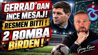 2 bomba birden ! Gerrard dan ince mesaj ! Arda Turan’a ulaştık son dur