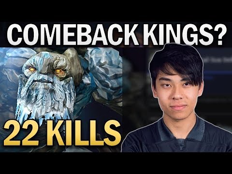 OG.ANA TINY WITH 22 KILLS - GOT TOO CONFIDENT - DOTA 2 GAMEPLAY