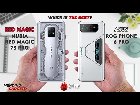ZTE Nubia Red Magic 7S Pro VS Asus ROG Phone 6 Pro🔥⚡🔥 Gaming Test, AnTuTu Benchmark Test