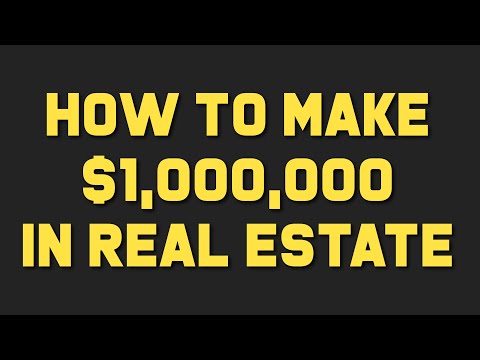 This is How I Make $1,000,000 a Year with Real Estate: TOP 5 STEPS for Beginners