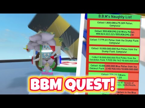 The BBM Quest is IMPOSSIBLE! (Bee Swarm Simulator)