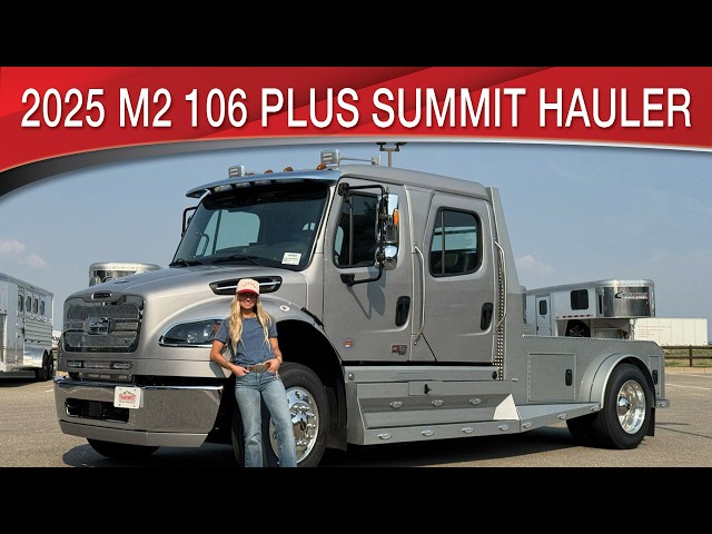 Preview image of 2025 Freightliner M2 106 Plus Summit Hauler | Luxury Towing youtube video