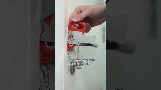 Portable Door Lock for Travel