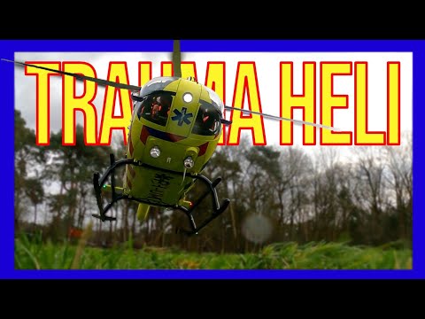 🚁Opstijgende Trauma helicopter - VOLUNTEERS DUTCH FIREFIGHTERS -