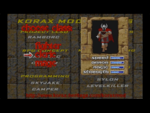 Korax Mod for Hexen:  The Cleric