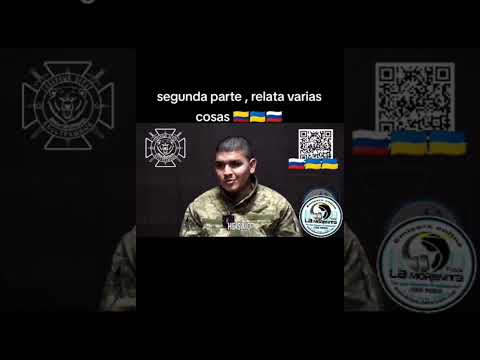 Andrés Gallego Soldado Colombiano de Puerto Boyacá, capturado en Rusia, 