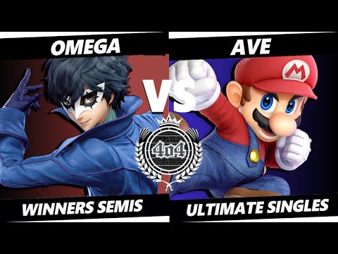 4o4 Smash Night 77 - AP| omega (Joker) vs GUMP2| Ave~ (Mario) - Winners Semi-Final